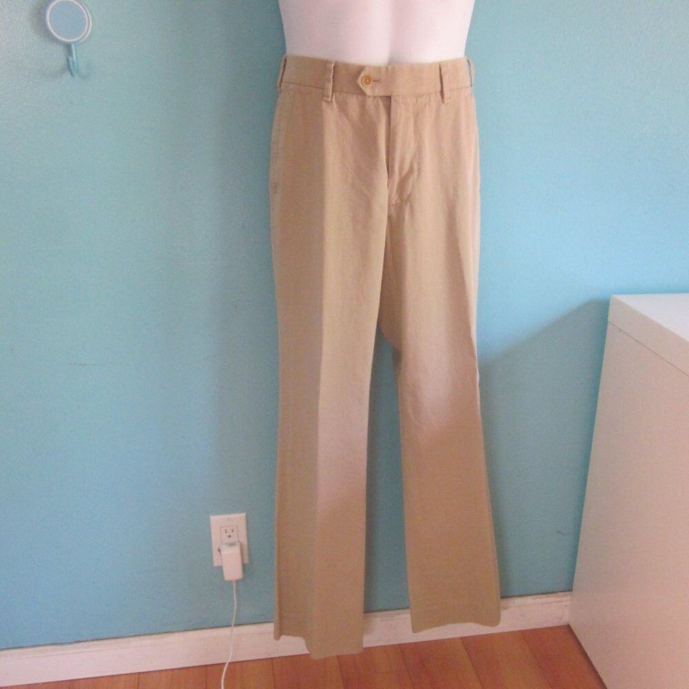 Mens 32 x 32 Cotton Khaki Bonobos Athletic Straight